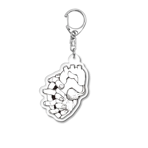 My heart aches. Acrylic Key Chain