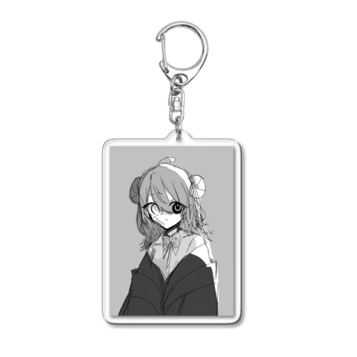 女の子 Acrylic Key Chain