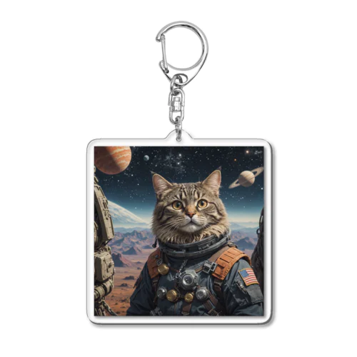 宇宙猫1 Acrylic Key Chain