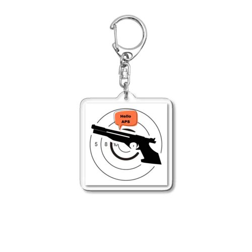 ハローAPS Acrylic Key Chain