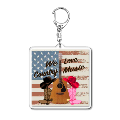 2024 Country Music Acrylic Key Chain