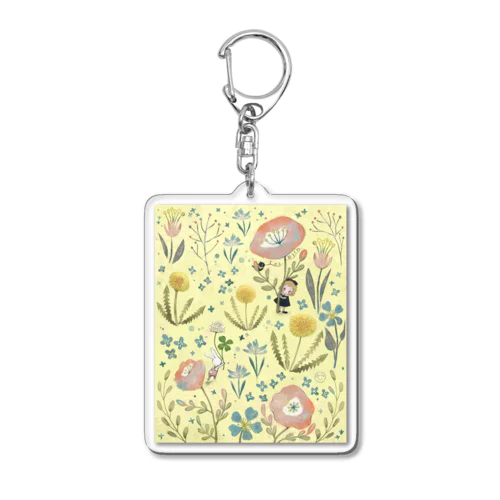 🌸春のかくれんぼ🌸 Acrylic Key Chain