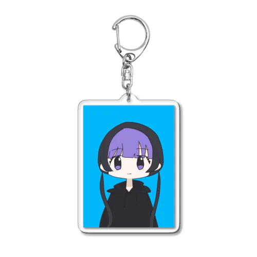 宇城じろうの証明写真 Acrylic Key Chain