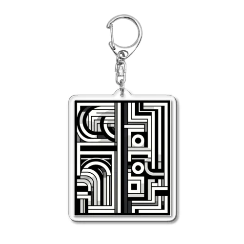 JOMON QR Acrylic Key Chain