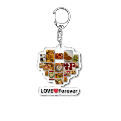 LOVE❤️Forever Acrylic Key Chain