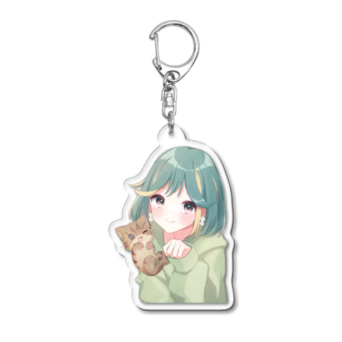 ゆりもとすず Acrylic Key Chain