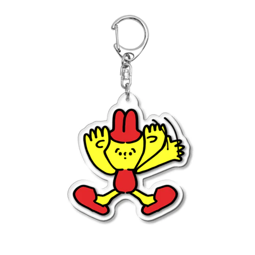 4月9日のうさちゃん Acrylic Key Chain