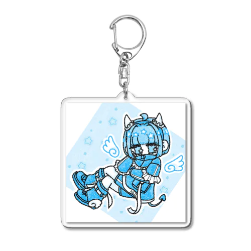 悪魔コスプレ天使界隈ちゃん Acrylic Key Chain