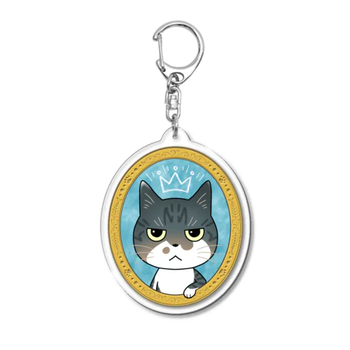 なめこちゃん（肖像画） Acrylic Key Chain