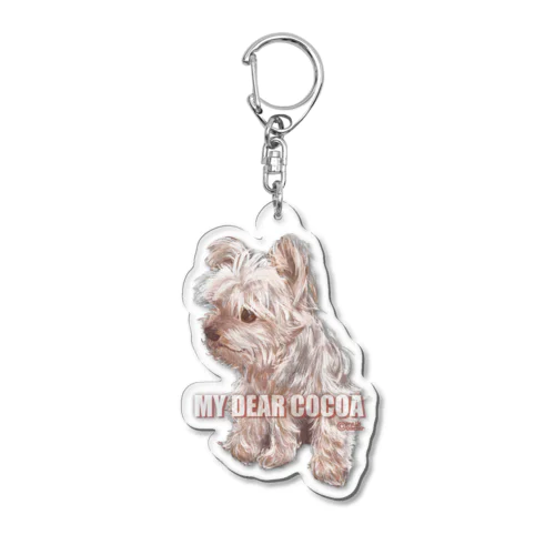 Yorkie 雑貨 Acrylic Key Chain