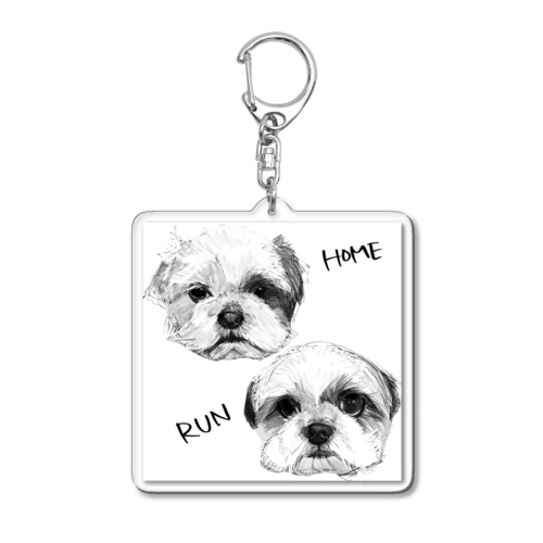 ホームランキーホルダー Acrylic Key Chain