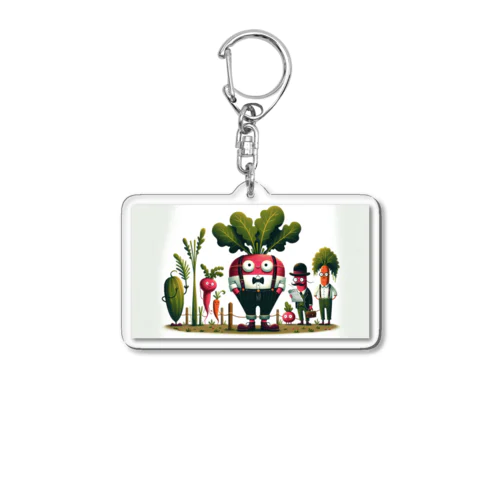 ラディッシュ君とパンツ Acrylic Key Chain