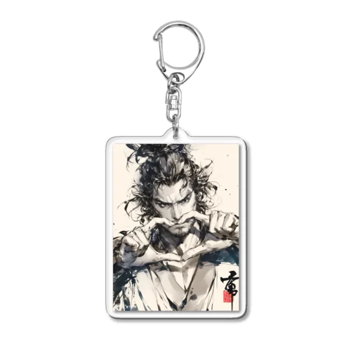 ラブサムライ Acrylic Key Chain