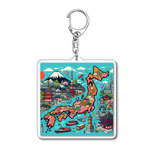 日本 Acrylic Key Chain