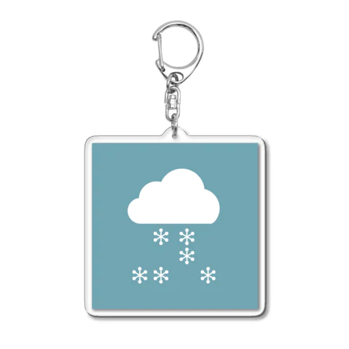 雪雲 Acrylic Key Chain
