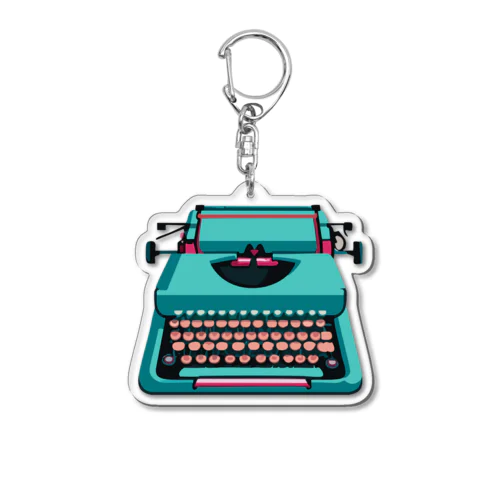 タイプライター Acrylic Key Chain