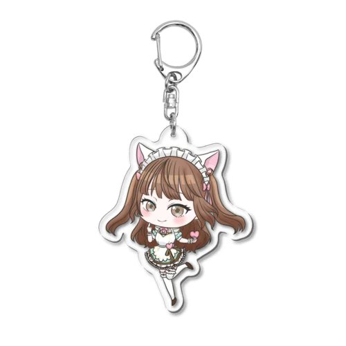 匂坂しお メイド服ver. Acrylic Key Chain