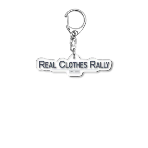 REAL CLOTHES RALLY Acrylic Key Chain