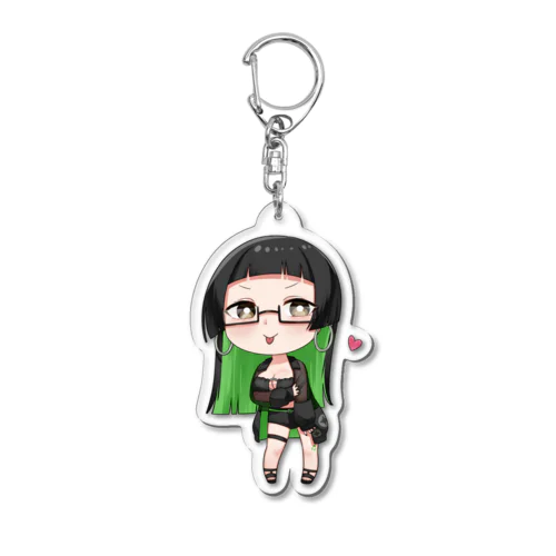 デフォルメロングヘアカミーナちゃん Acrylic Key Chain