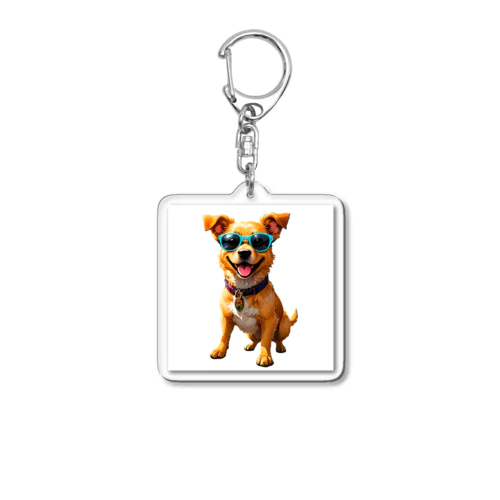 おいら波乗り🐕犬サーファー🏄 Acrylic Key Chain