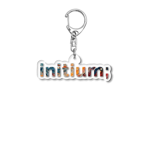 initium logo (8th) Acrylic Key Chain