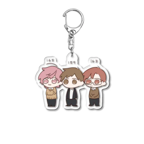 160トリオ Acrylic Key Chain