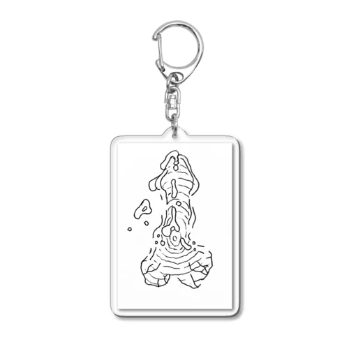 スパム・SPERM Acrylic Key Chain