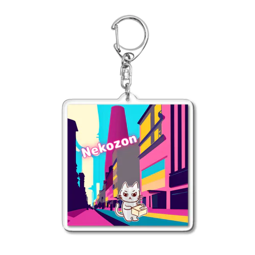 Nekozon Acrylic Key Chain