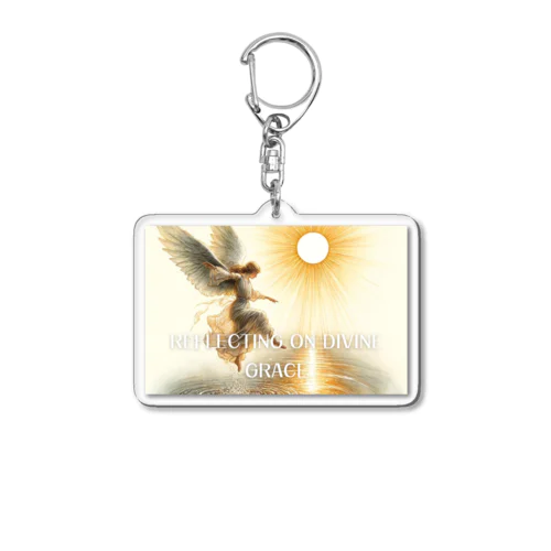 ✨Reflecting on Divine Grace✨ Acrylic Key Chain