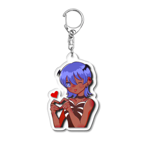 デビルちゃん Acrylic Key Chain