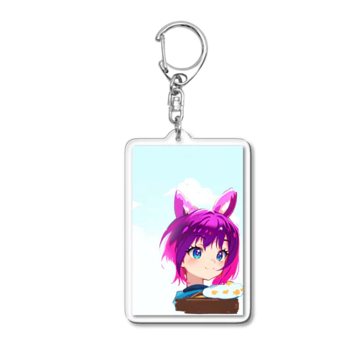 猫耳っ娘 Acrylic Key Chain