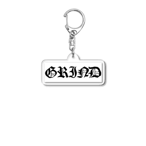 GRIND Acrylic Key Chain