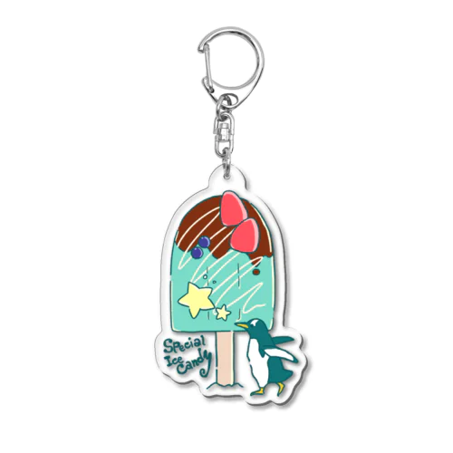 ペンギンアイス Acrylic Key Chain