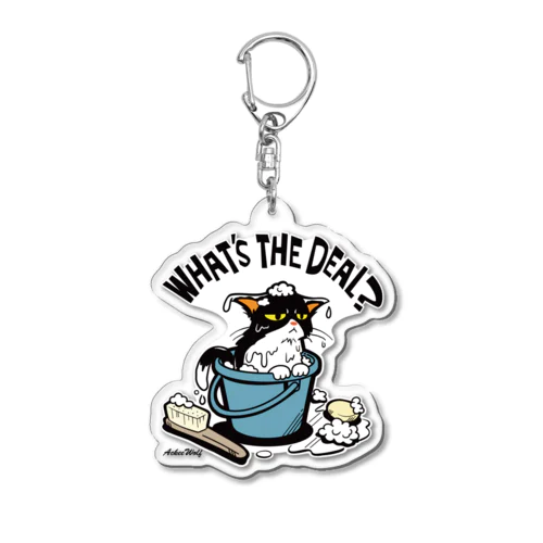 猫シャンプー Acrylic Key Chain