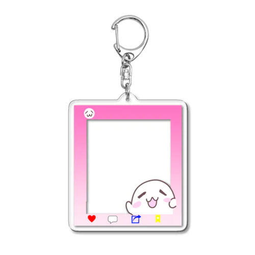 こじまっちSNS風アクリルキーホルダー Acrylic Key Chain