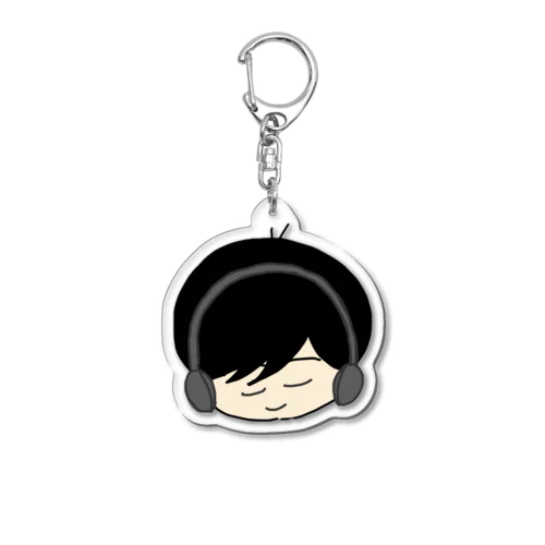 黒髪男子 Acrylic Key Chain