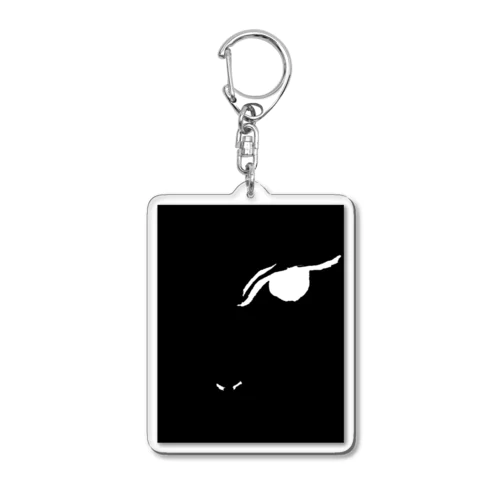 白黒セカイ Acrylic Key Chain