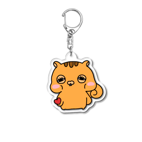 リス Acrylic Key Chain