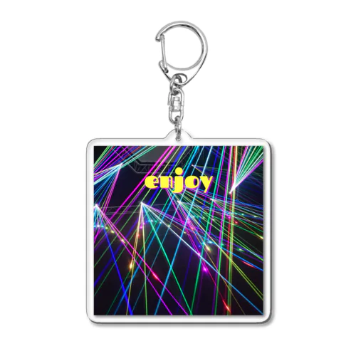 enjoy Acrylic Key Chain