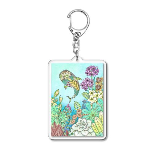 海 Acrylic Key Chain