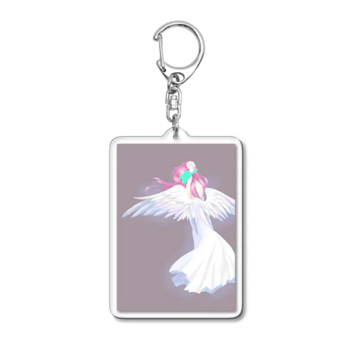 美しすぎる天使 Acrylic Key Chain