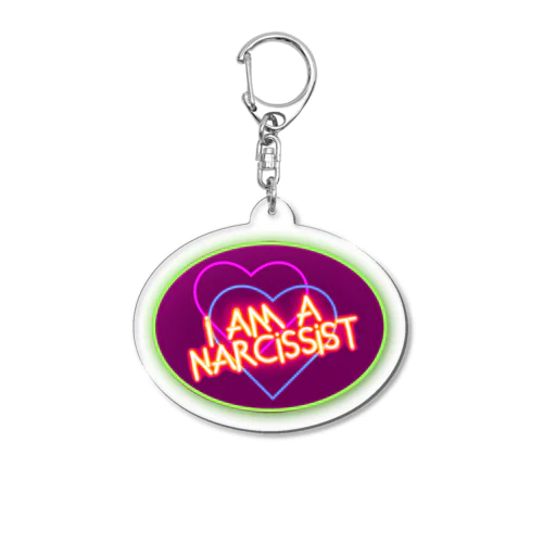 I am a NARCISSIST Acrylic Key Chain