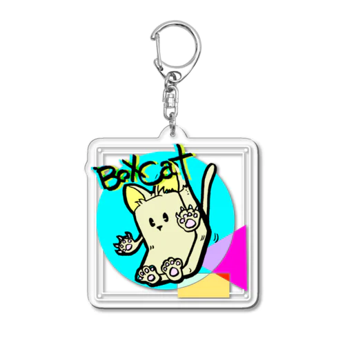 BOX Cat 3型 Acrylic Key Chain