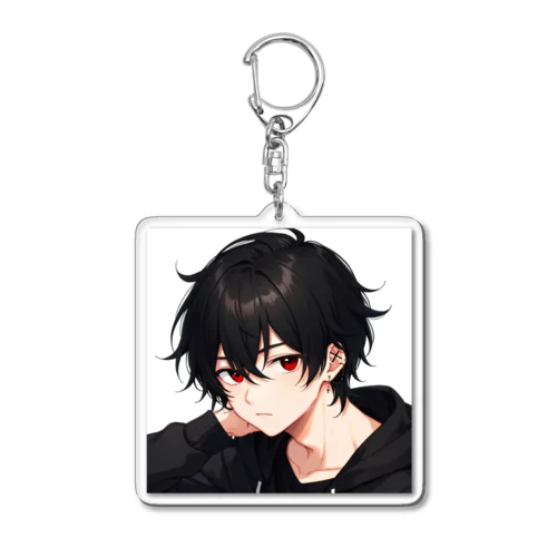 桐雨羽瑠(男体化ver.) Acrylic Key Chain