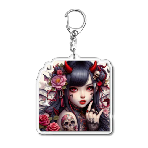 悪魔の華麗なる誘惑 Acrylic Key Chain