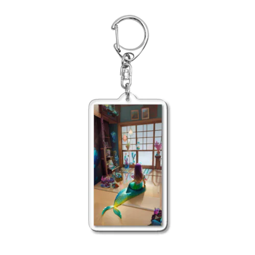 人魚姫 Acrylic Key Chain