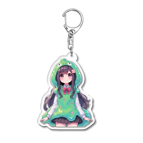 スライム娘「ゆうなちゃん」 Acrylic Key Chain