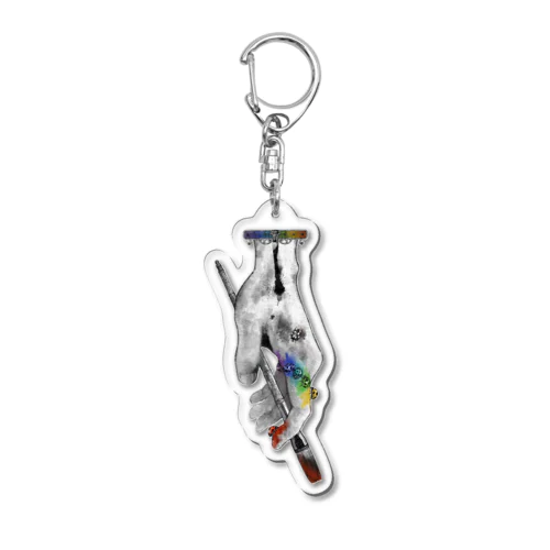 ladybug - ring Acrylic Key Chain