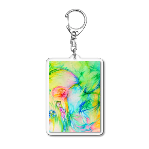 色遊び Acrylic Key Chain