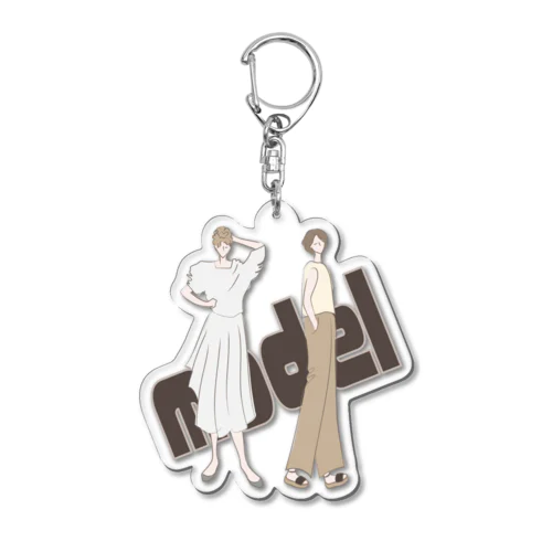 model Acrylic Key Chain